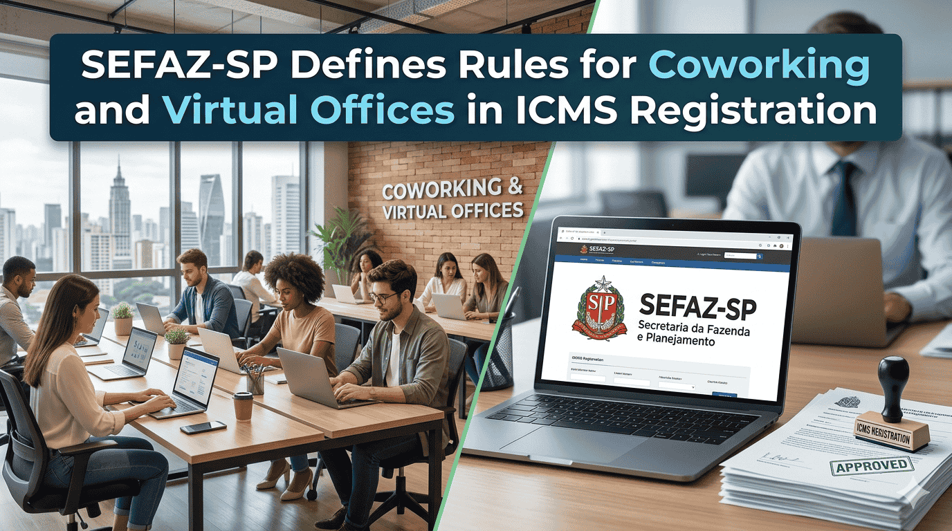 SEFAZ-SP Defines Rules for Coworking and Virtual Offices in ICMS Registration